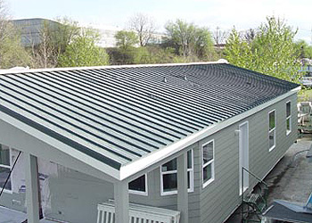 Replacement roof for mobile home